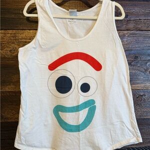 Disney Pixar White T-Shirt with Iconic Logo